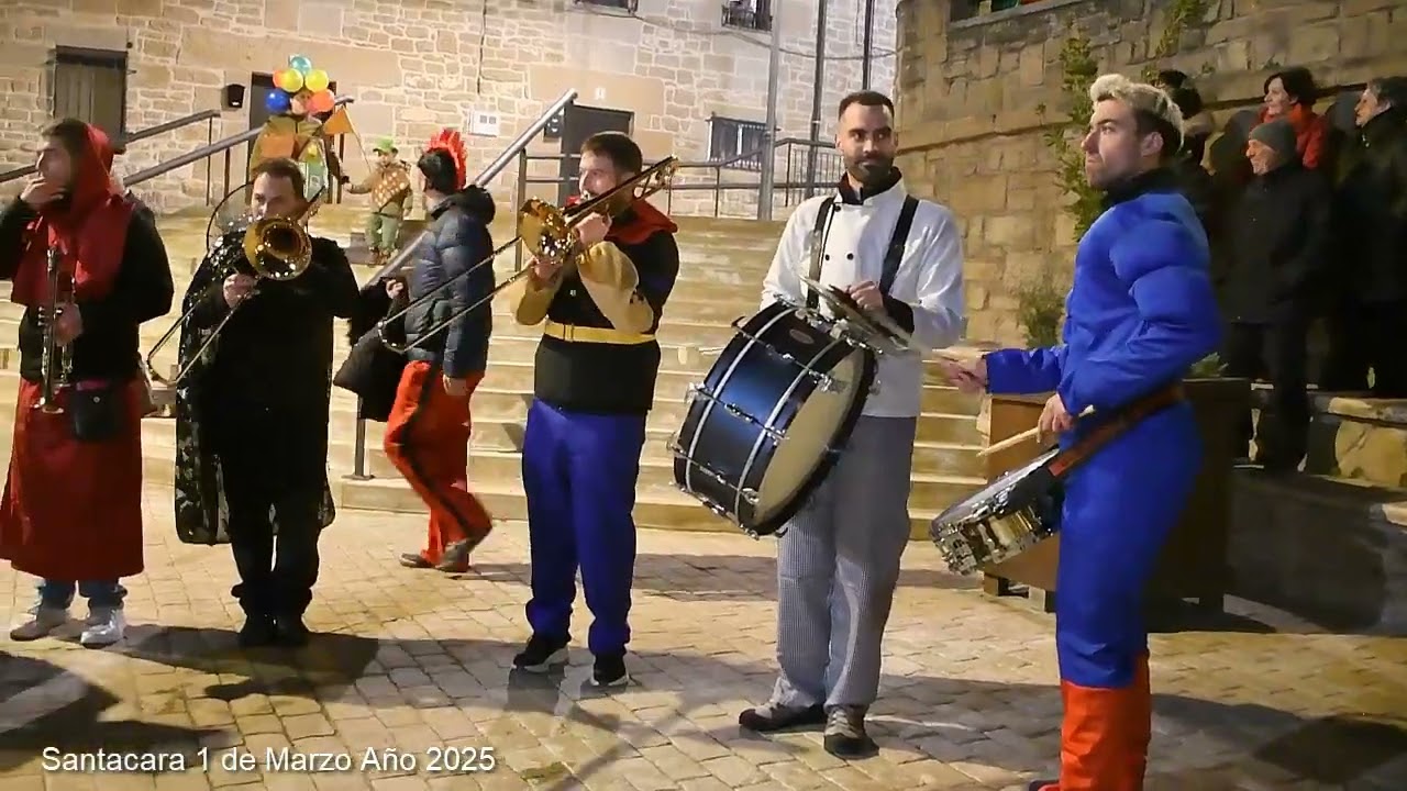 Carnavales_en_Santacara_Año_2025_Charanga_Strapalucio