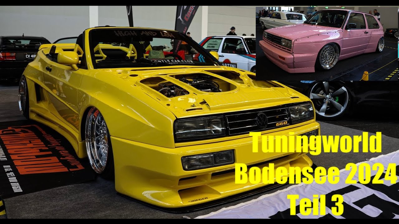 Tuningworld Bodensee 2024 / TWB 2024 Messe Friedrichshafen Teil 3 = Rundgang  Halle A6 + A7