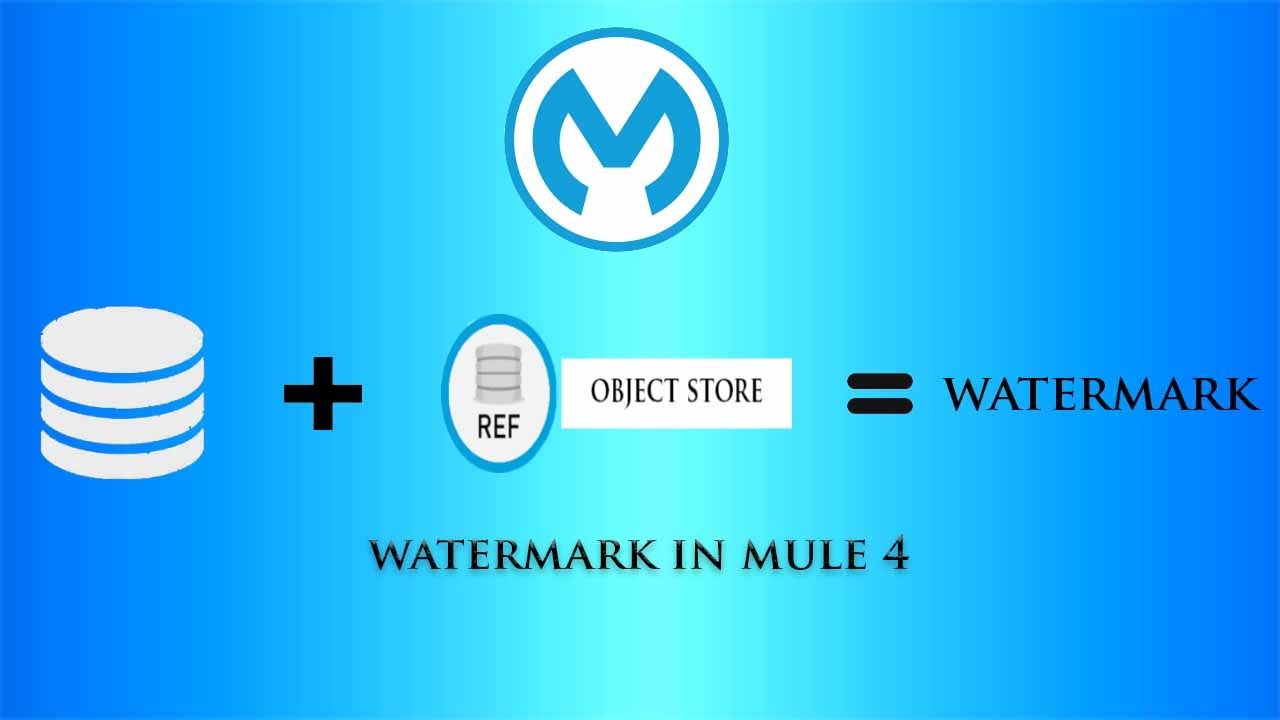 watermark configuration in mule 4