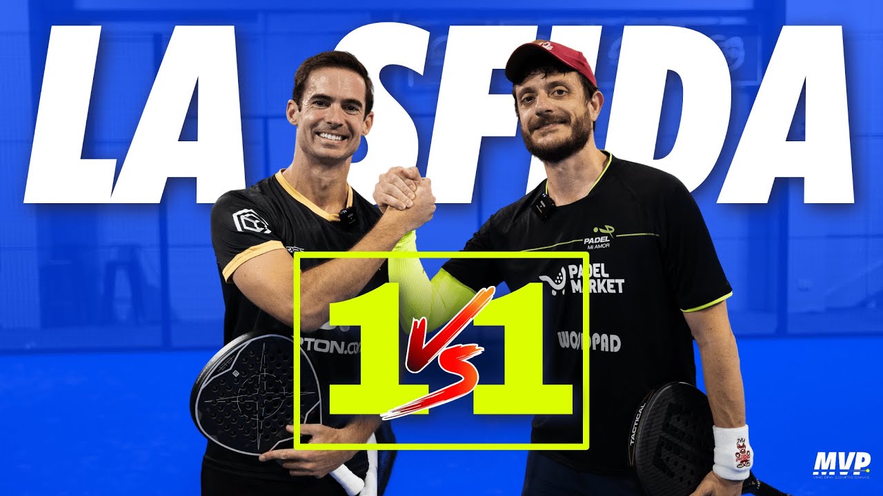 ZALO RUBIO 1VS1 CARCHIA 🎾 CHALLENGE IN 2 SET! | Sfida i campioni! Padel - MVPADEL