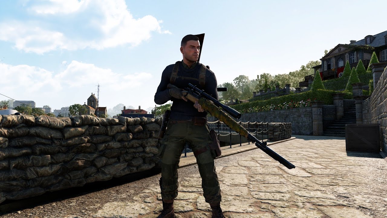 Sniper Elite: Resistance - Striking Range Mission, No damage / stealth / No killing