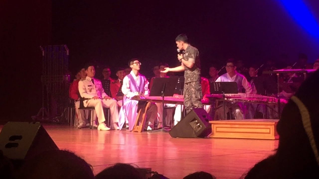 150811 충남대 육군 본부 공연-일병 김재중 1 - 하늘을 달리다+밴드소개