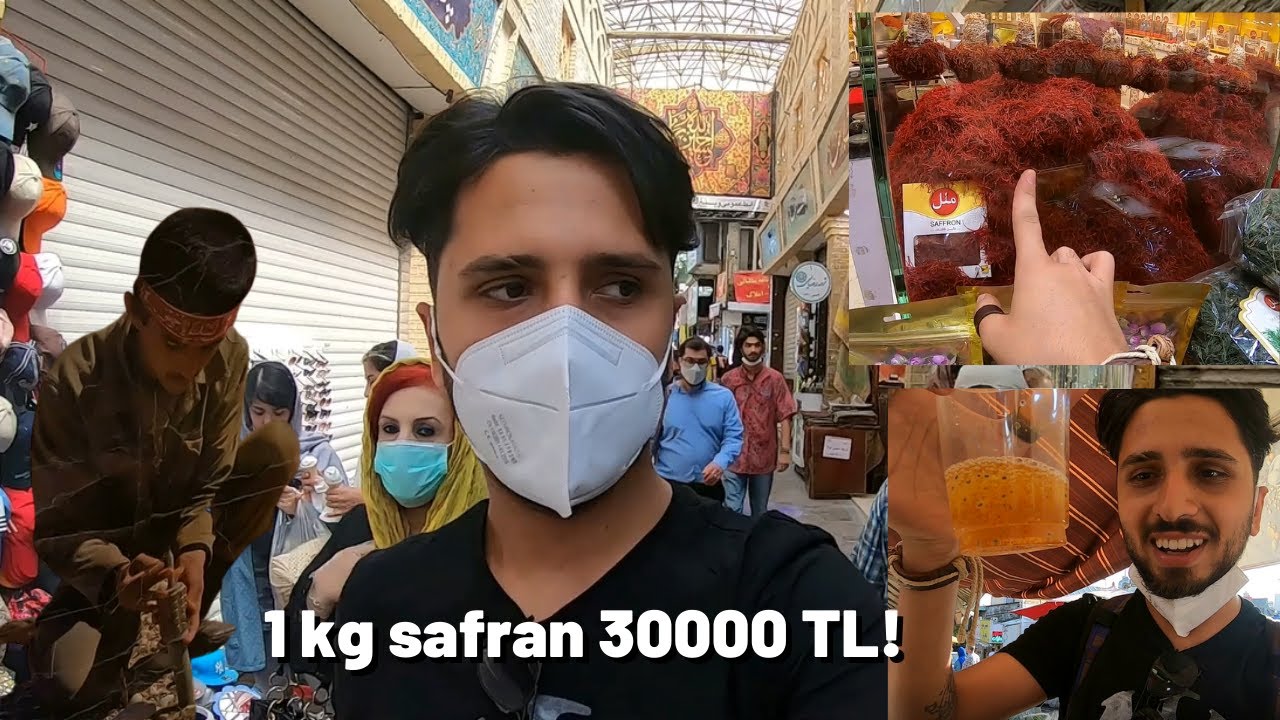 İran'ın KAPALI ÇARŞISI 🙄 /Tahran'da Çarşı Fiyatları 💰
