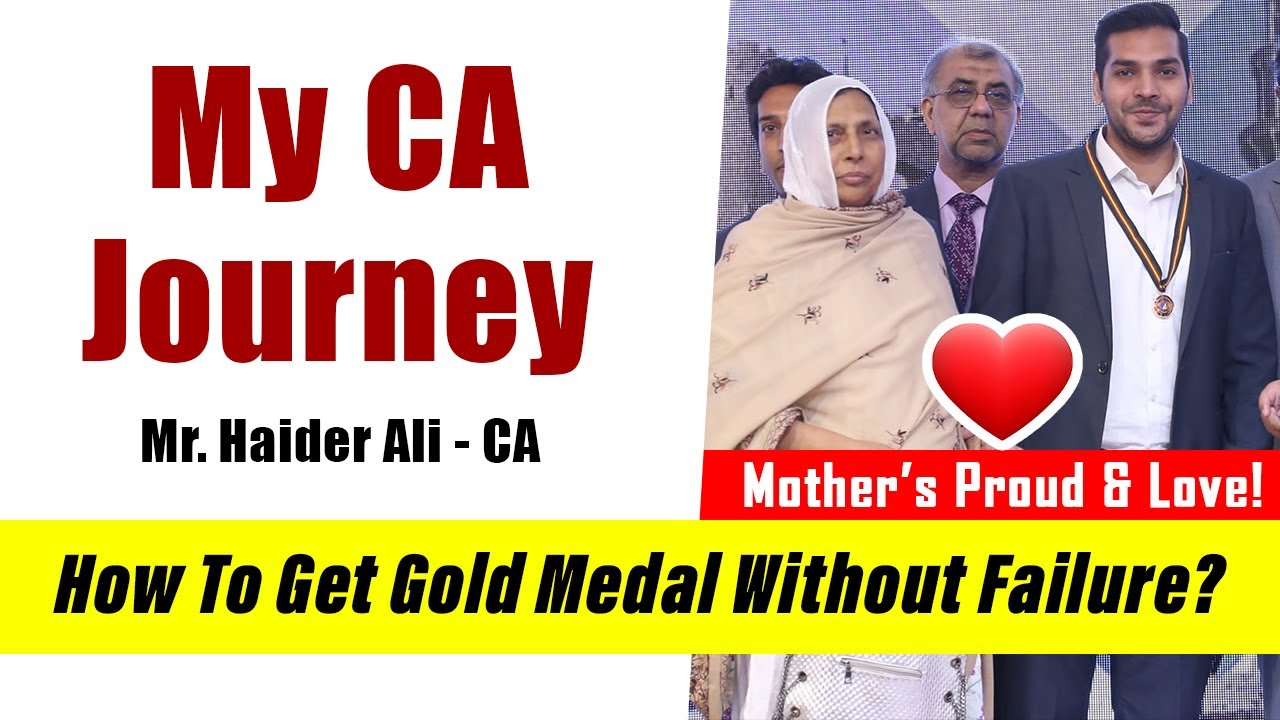 Finally I got Gold Medal in CA & Made my Mother Proud | From Medical student to Chartered Accountant