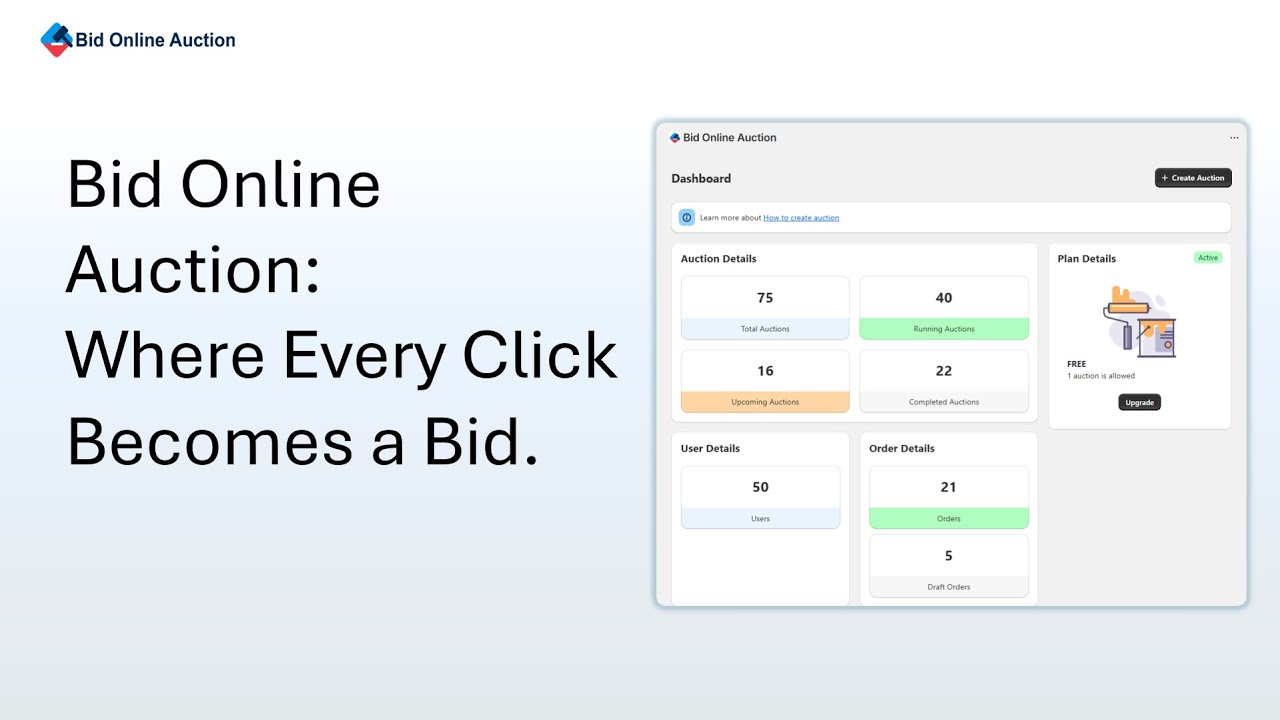 How Bid Online Auction Works on Shopify &ndash; Full Feature Tour