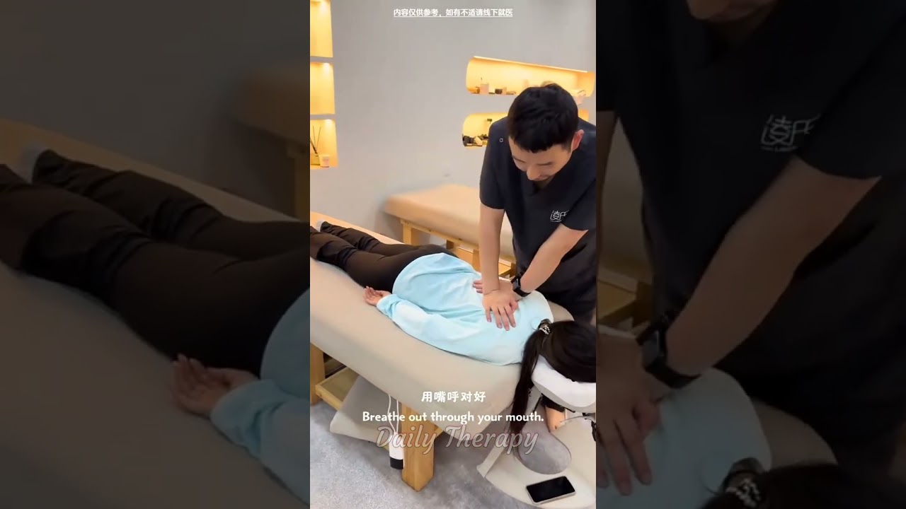 Body Massage Relaxation Technique Correction and Decompression Technique Relaxation #Posture