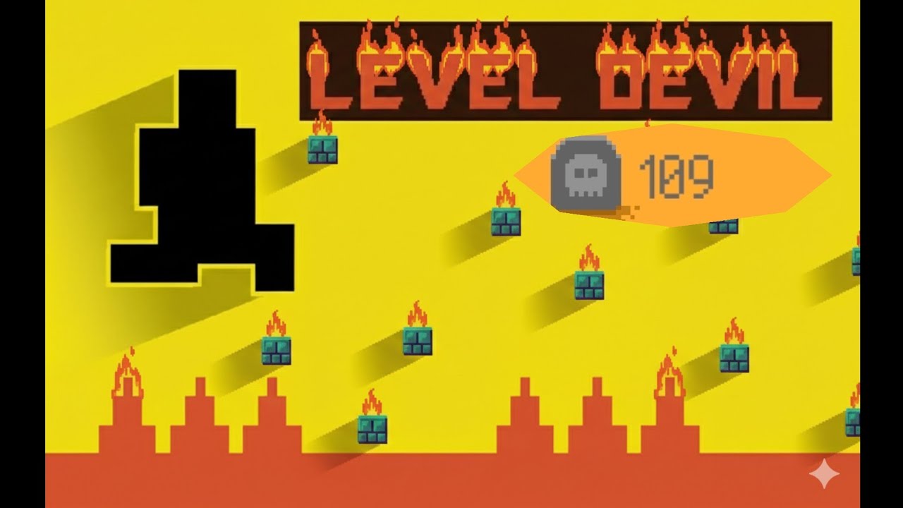 TENTANDO MANTER A CALMA COM ESSE JOGO... Caionxxz Jogando Level Devil.