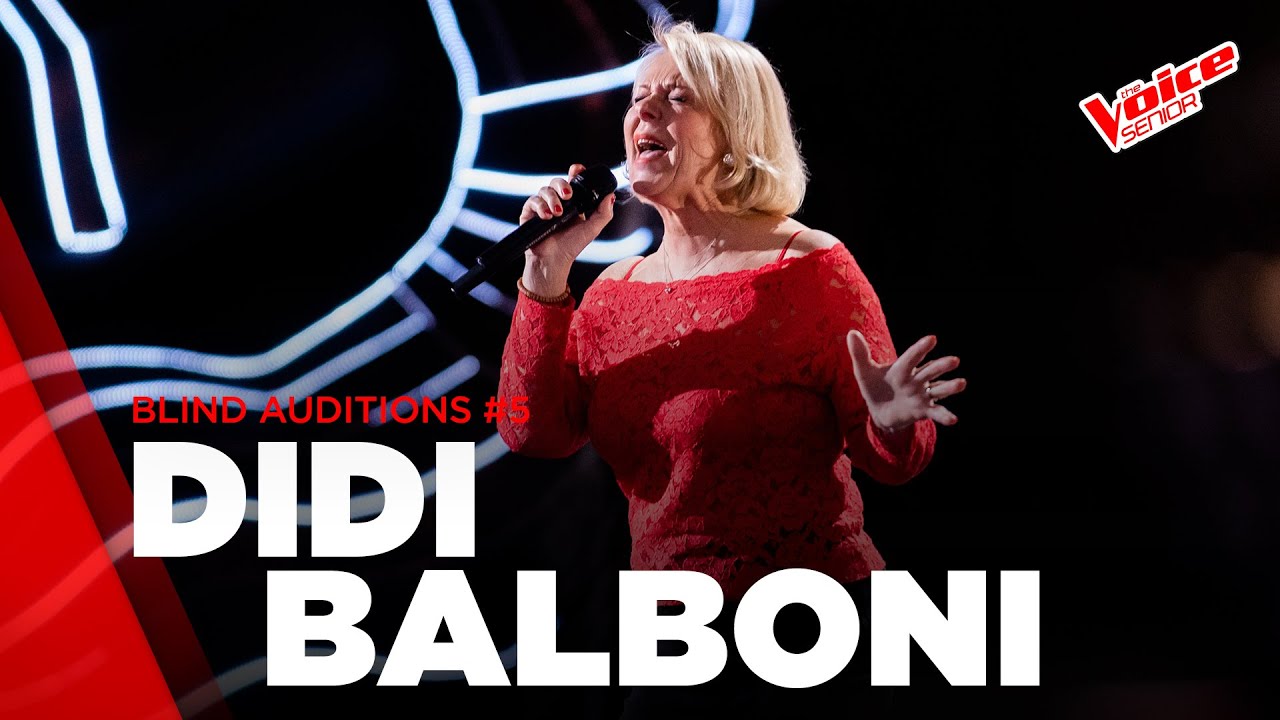 Didi Balboni - “Il tempo di morire” | Blind Auditions #5 |The Voice Senior Italy | Stagione 2