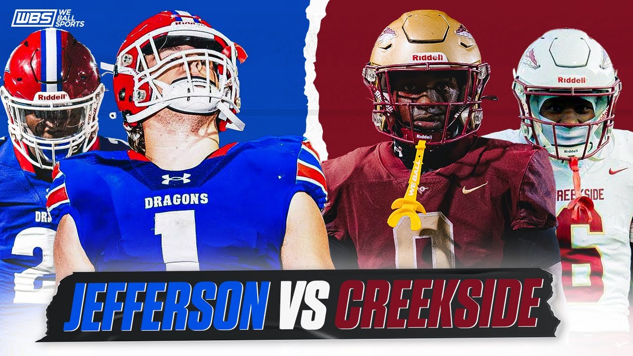 CREEKSIDE TAKES OUT THE #1 PLAYER IN GA?? | CREEKSIDE (GA) VS JEFFERSON (GA) | FULL GAME HIGHLIGHTS