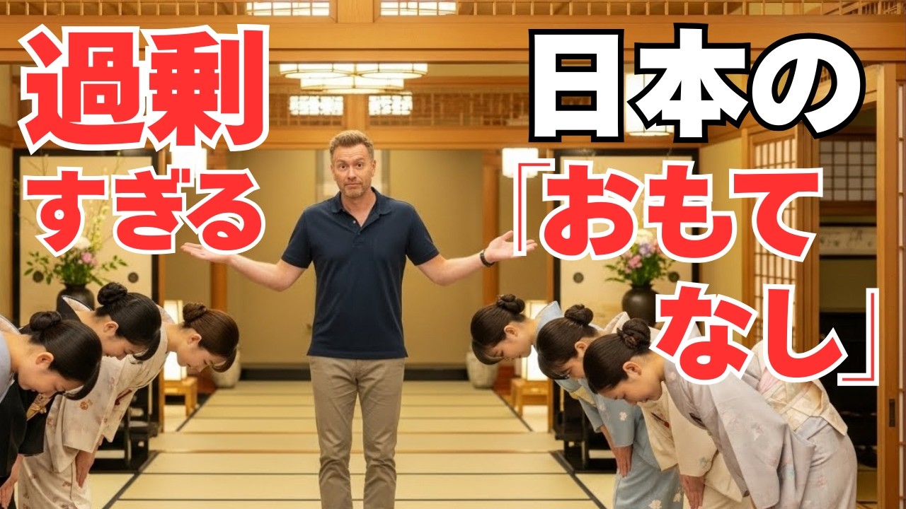 日本の「おもてなし」は過剰か？外国人の本音を調査