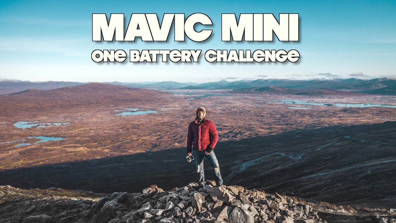MAVIC MINI ONE BATTERY CHALLENGE!