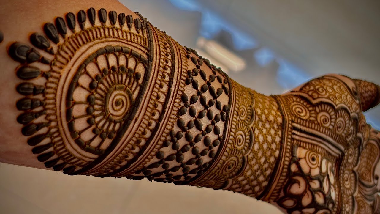 Beautiful Full Hand Mehndi Designs |Chaat Pooja Mehendi |Bridal Mehandi |Easy