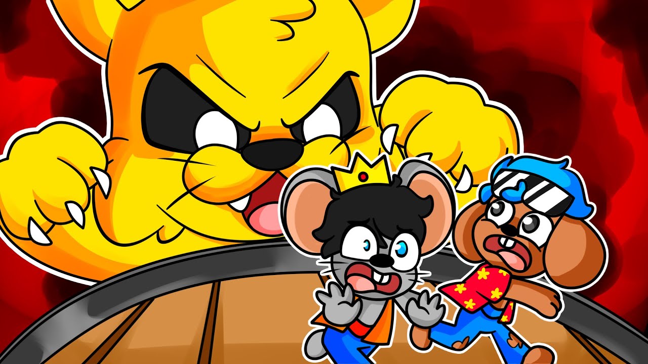 Los COMPAS y la MALDICIÓN de MIKECRACK  😾🐭 RATÓN Vs GATO