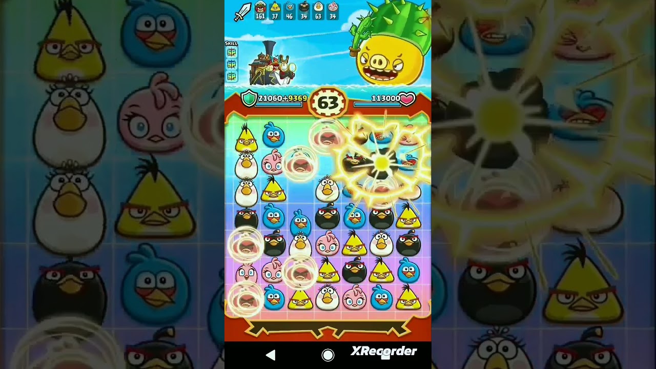 Angry birds fight! reboot Shorts(clip 2) PART 1 THE POWER  GENTLEMAN SHIP 🗿