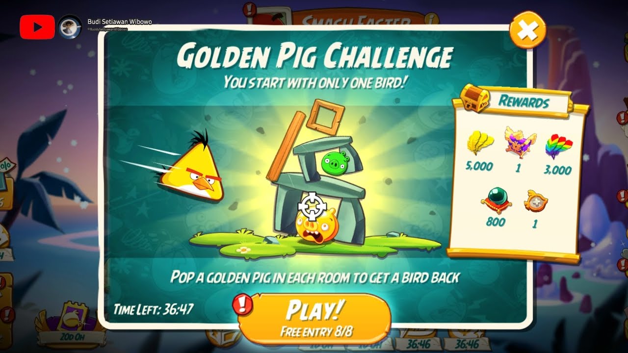Eps.Golden Pig Challange - Angry Birds 2