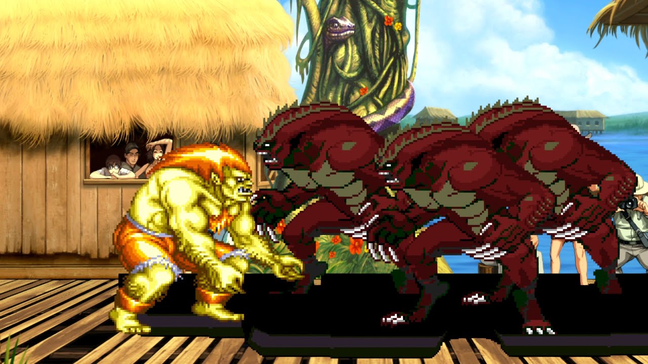 HUNTER VS ULTIMATE BLANKA !