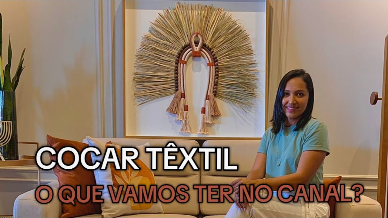 COCAR TÊXTIL E COLAR DE MESA - O QUE TEREMOS NO CANAL
