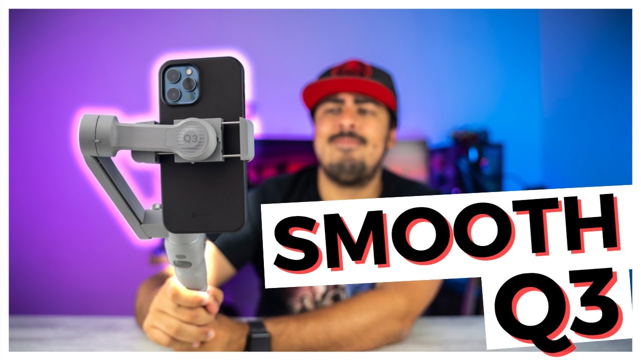 SMOOTH Q3 - Estabilizador/gimbal com um excelente CUSTO BENEFÍCIO! [Unboxing e Review]