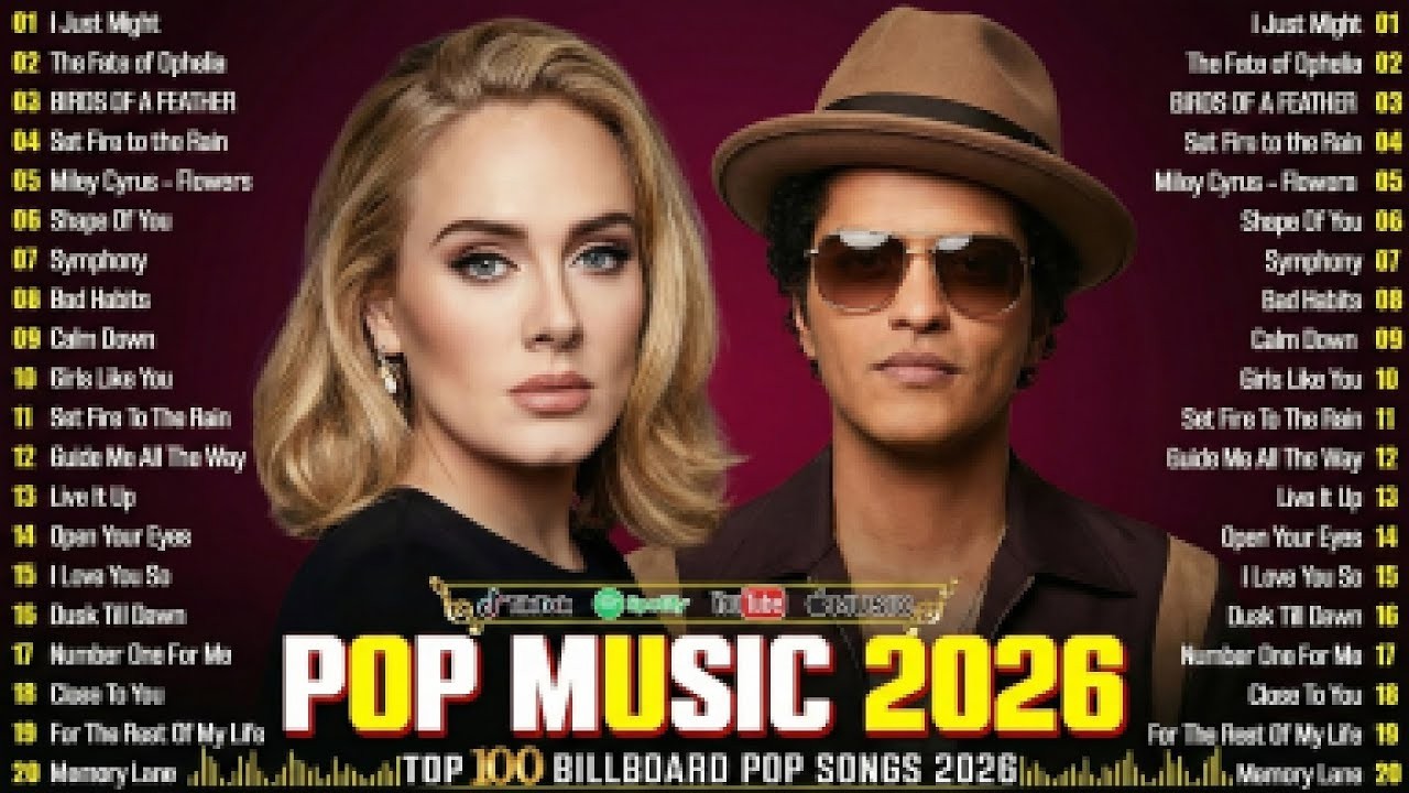 Rihanna, Taylor Swift, Adele, The Weeknd, Billie Eilish, Dua Lipa | Billboard Top 50 This Week