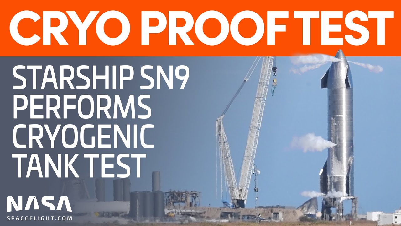 SpaceX Boca Chica: SN9 Passes Cryogenic Tank Test - Fires RCS Thrusters
