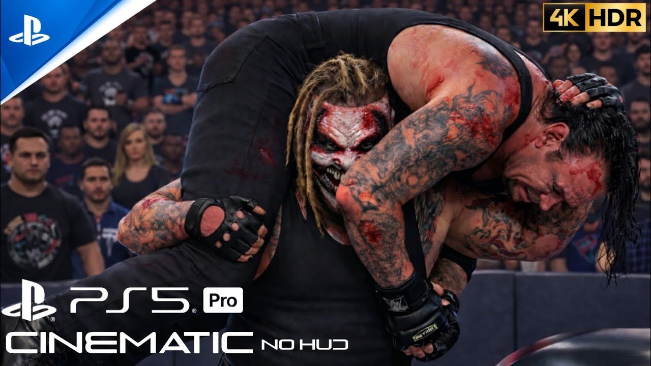 The Undertaker vs The Fiend Bray Wyatt | Casket Match | Darkness vs Horror | WWE 2K25 4K
