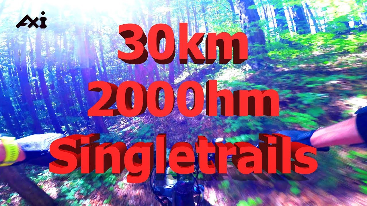 eMTB Eternal Trail Runde: 30km und 2000 Höhenmeter nur Singletrails