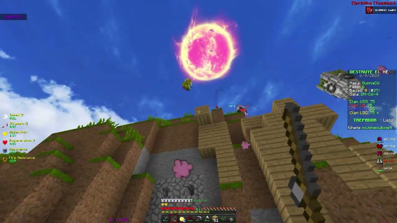 CW MINECUB LDC-LR-KLG-USS | UNA CLANWAR DE VIERNES EN LDC                  ( ͡❛ ‿‿ ͡❛)✌