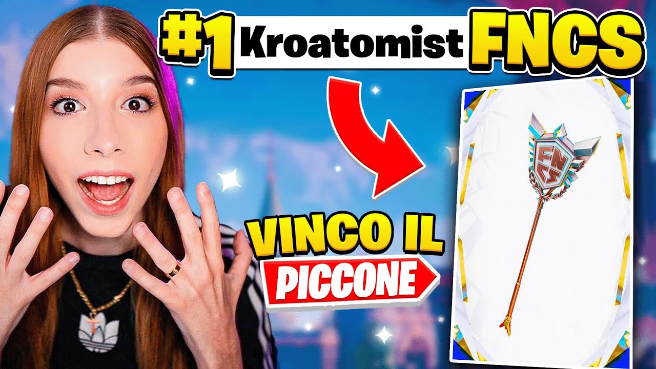 VINCO il PICCONE dell&rsquo;FNCS nel TORNEO UFFICIALE della NUOVA STAGIONE! 🏆 FORTNITE ITA