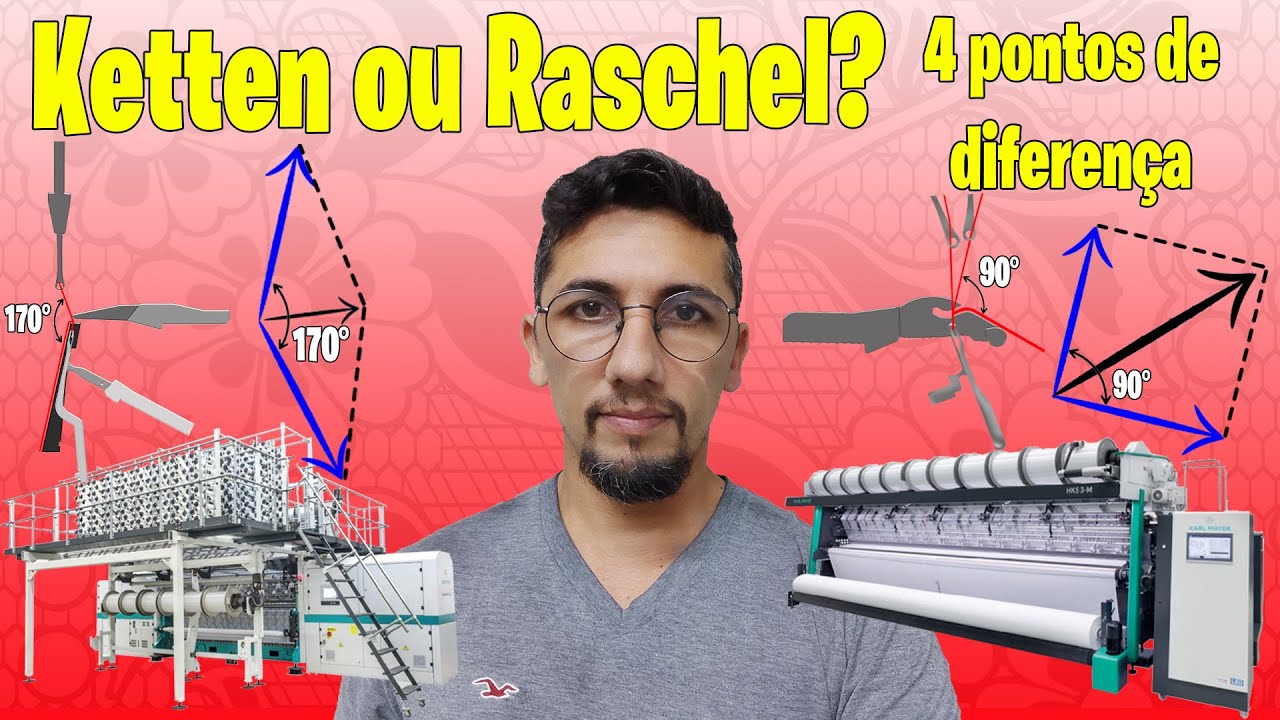 Ketten ou Raschel? Quatro pontos de diferença entre eles