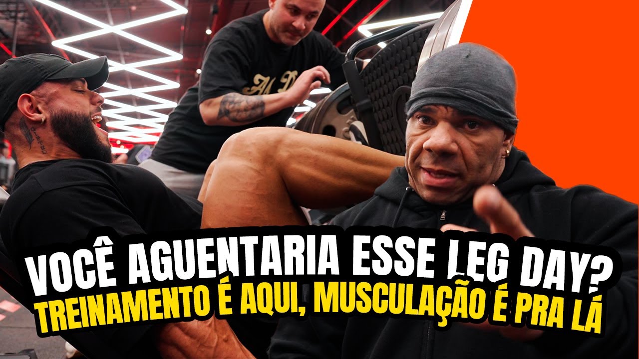 VOCÊ AGUENTARIA ESSE LEG DAY?
