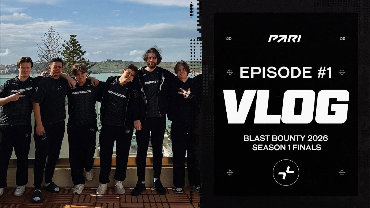 PARIVISION на BLAST Bounty Season 1 Finals | VLOG 1 [ENG SUB]