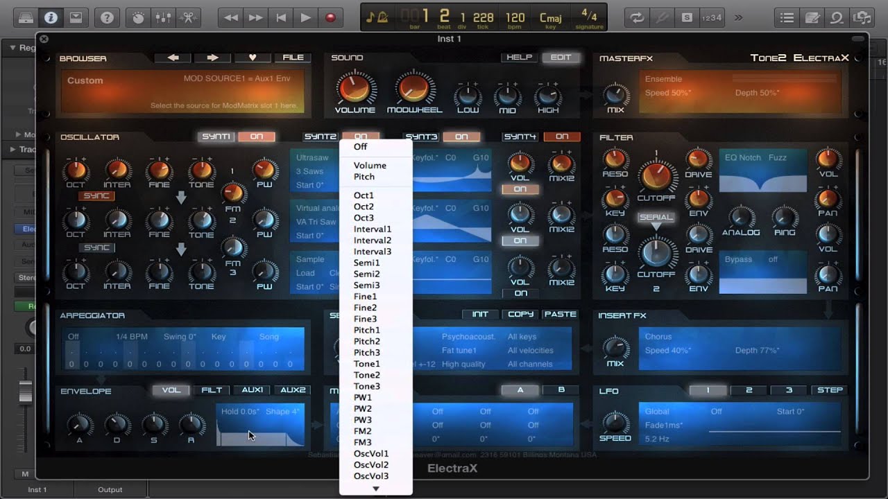 Tone 2 Electrax: Basic Nosia Reese (No Resampling required)