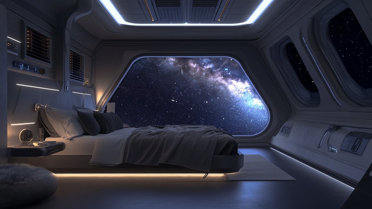 Deep Sleep Under the Stars - Peaceful Universe Soundscapes | Relaxing Sounds of Outer Space