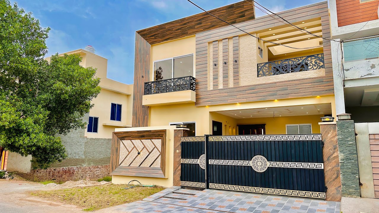 7 Marla Brand New Designer House For Sale in Wapda Town  | Wapda Town Multan