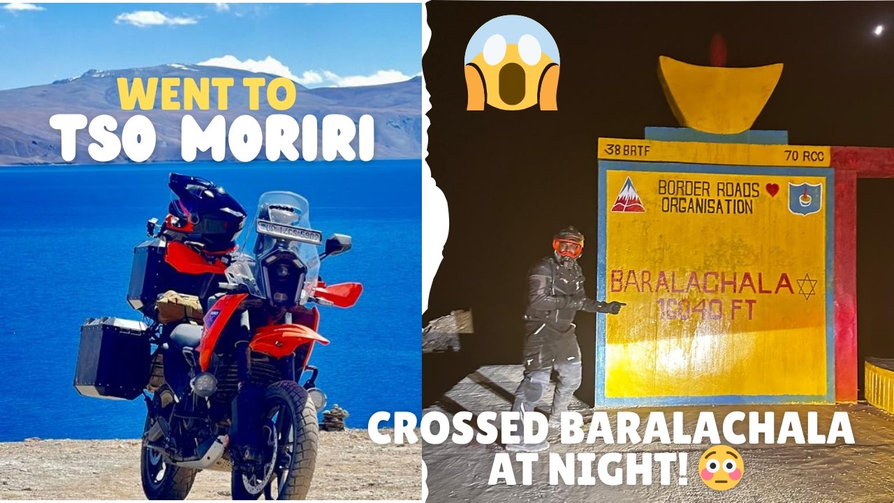 Crossing Baralachala La at Night! 😱 Do not forget to visit this Gem in Ladakh! 💎