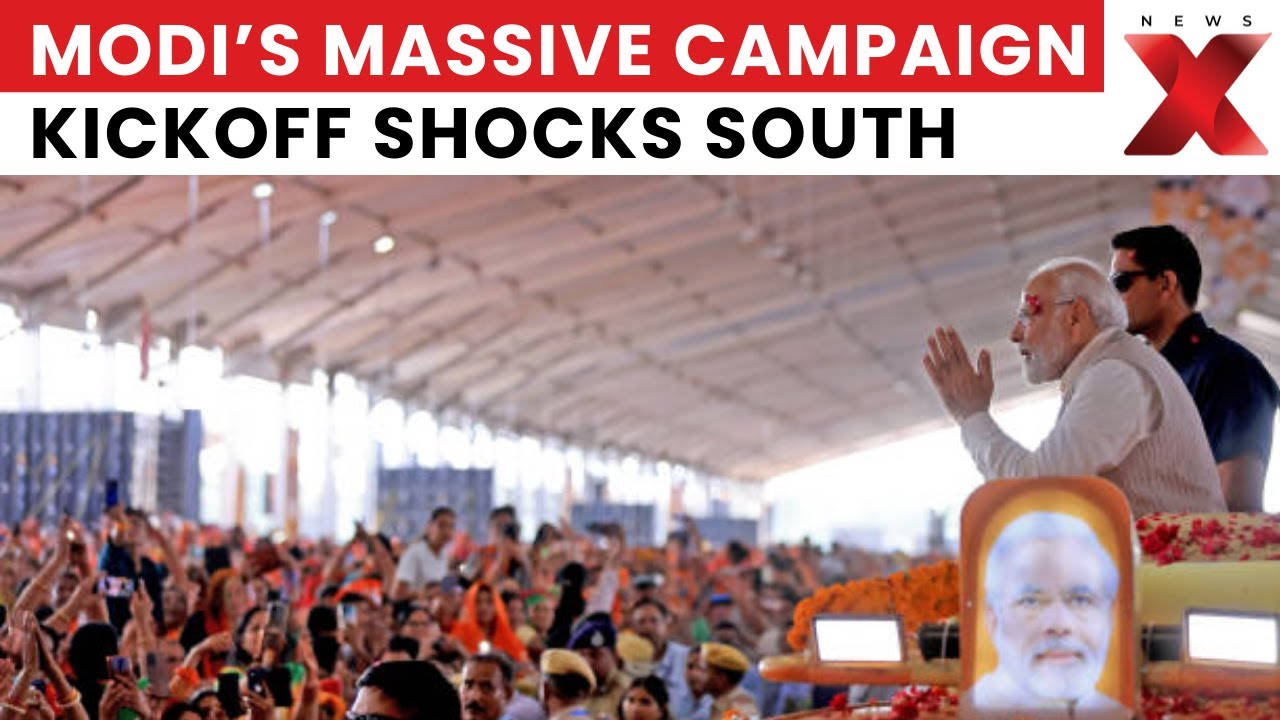 Modi&rsquo;s Election Push Begins: Massive NDA Campaign Kickoff Shakes Kerala and Tamil Nadu Politics