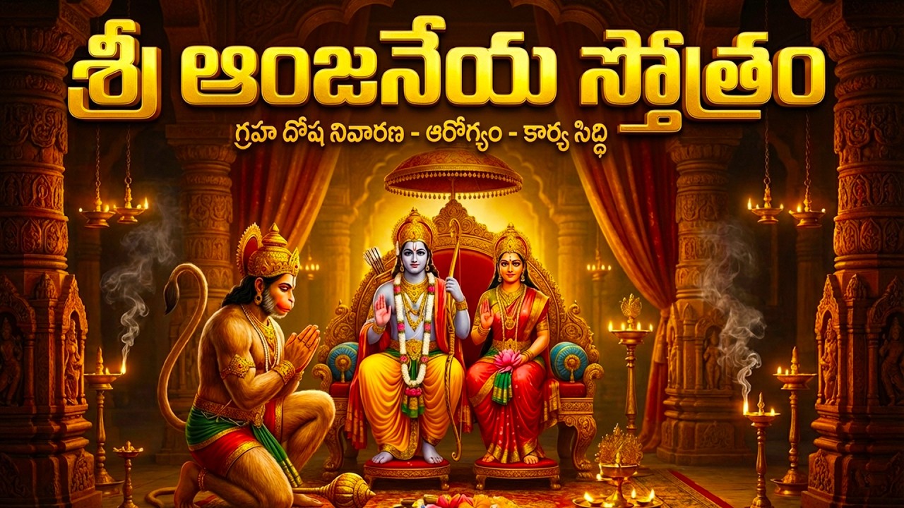 శ్రీ ఆంజనేయ స్తోత్రం | Sri Anjaneya Stotram