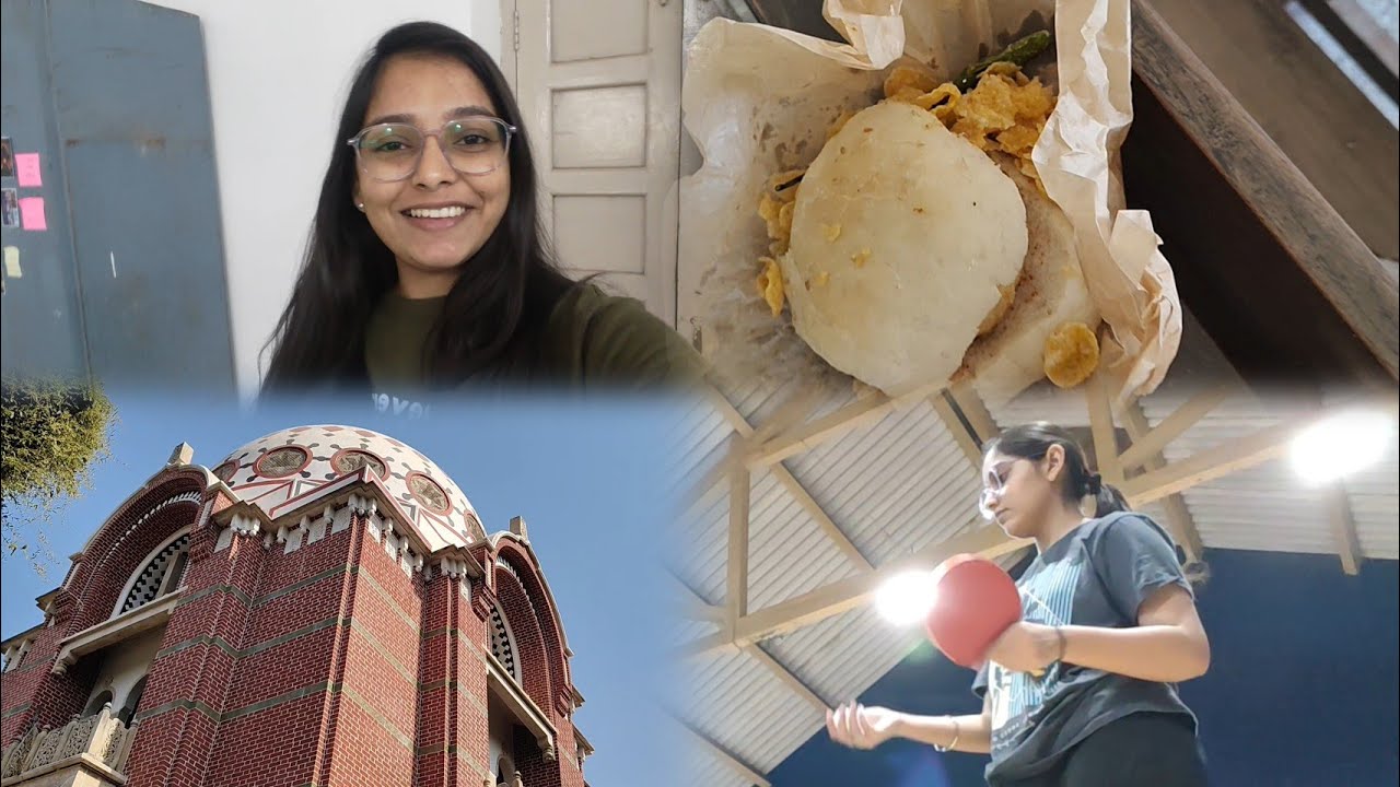 Achanak se vadapav party ho gayi😋 & sports competition ki practice start kar di🏓#explore#hostellife