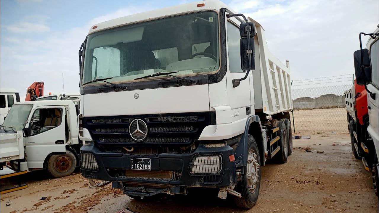 Actros Mercedes vehicles dump truck 4040