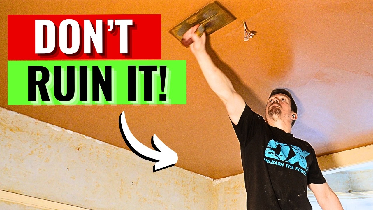 Don't Plaster a Ceiling Until You Know This