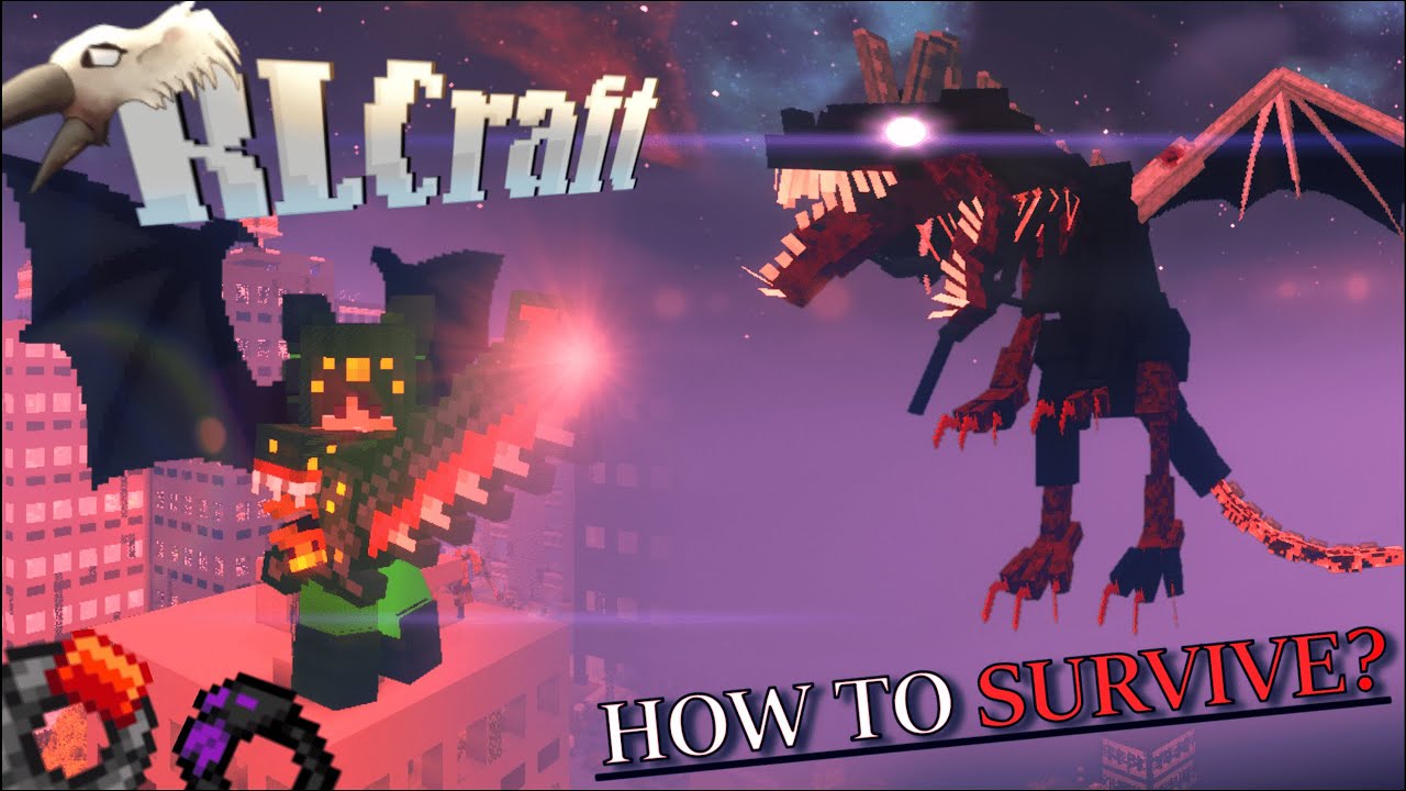 How To Survive In The RLCRAFT LOST CITIES DIMENSON...