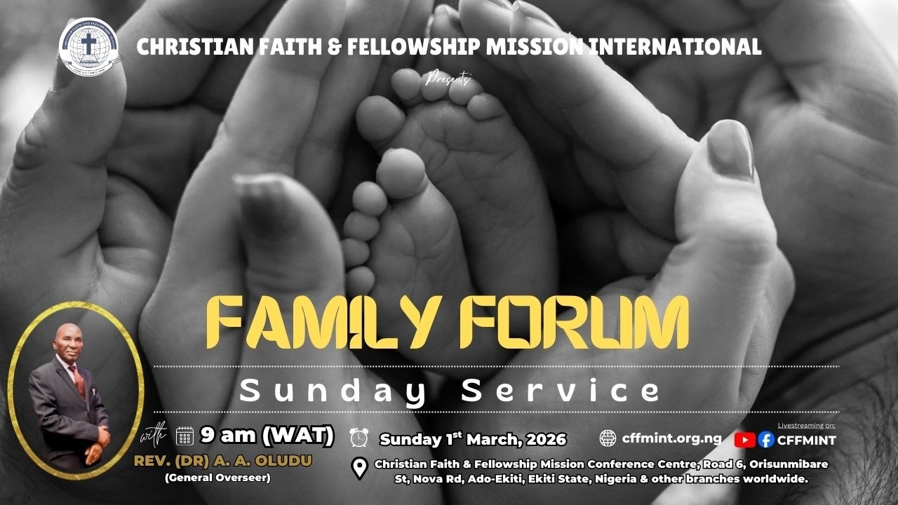 Glorious Sun. Service | 1st Mar. 2026 | CFFMINT