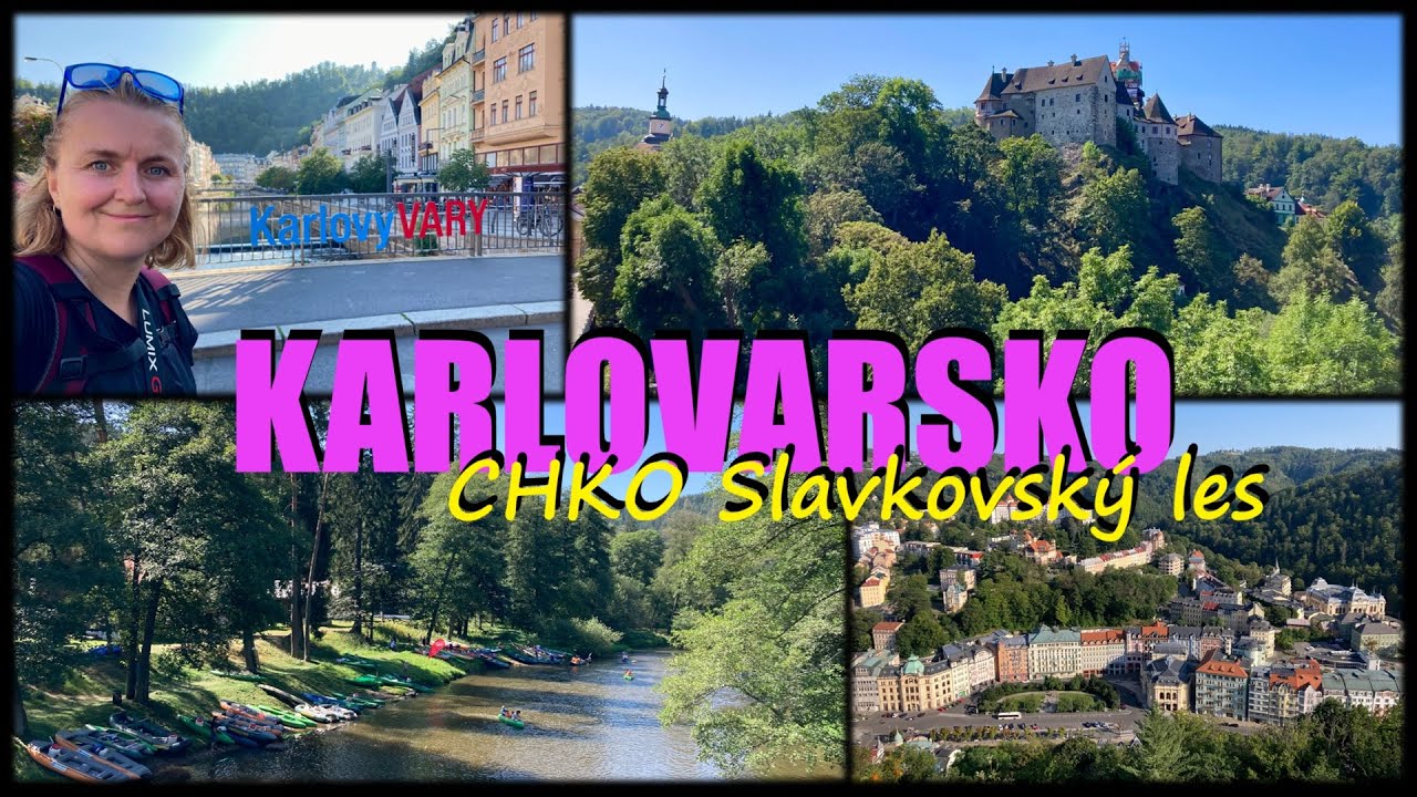 Kudy od hradu LOKET do KARLOVÝCH VARŮ? Výlet CHKO SLAVKOVSKÝ LES okolo řeky Ohře | léto 2024