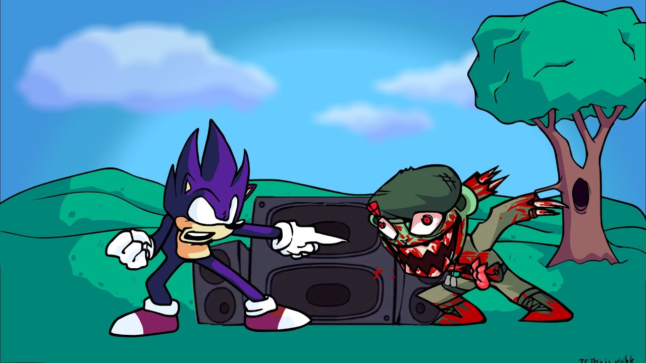 Dark Sonic Vs Fliqpy (Taste For Blood X Kapow) Be Like FNF