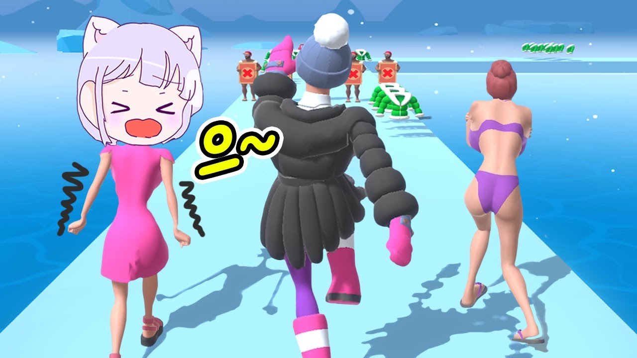 Weather Run 3D 나 너무 추워! 겨울이야? 여름이야? 랄라게임 ios android game