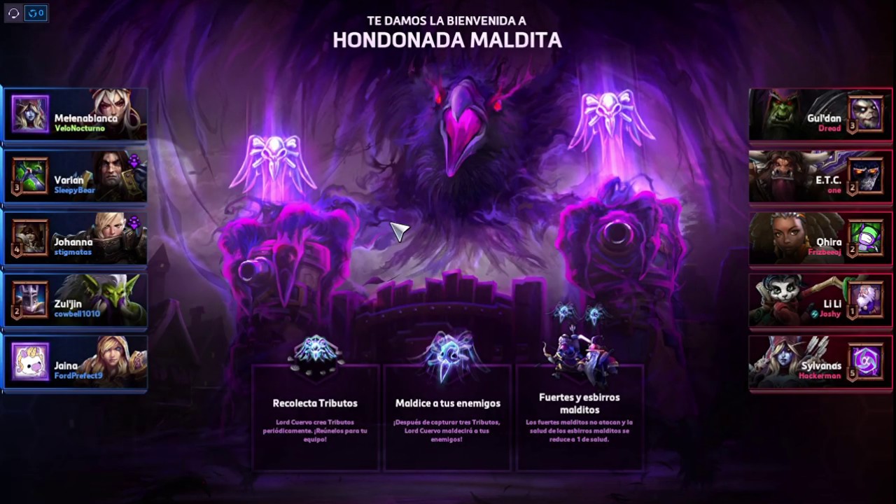 Heroes of the Storm Liga de la Tormenta Melenablanca