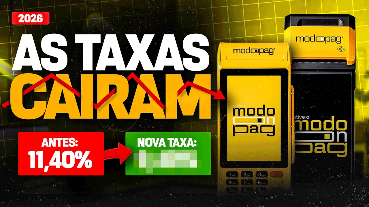 modoPAG faz REVOLU&Ccedil;&Atilde;O e REDUZ as TAXAS em 2026! (MAS TEM UM POR&Eacute;M)