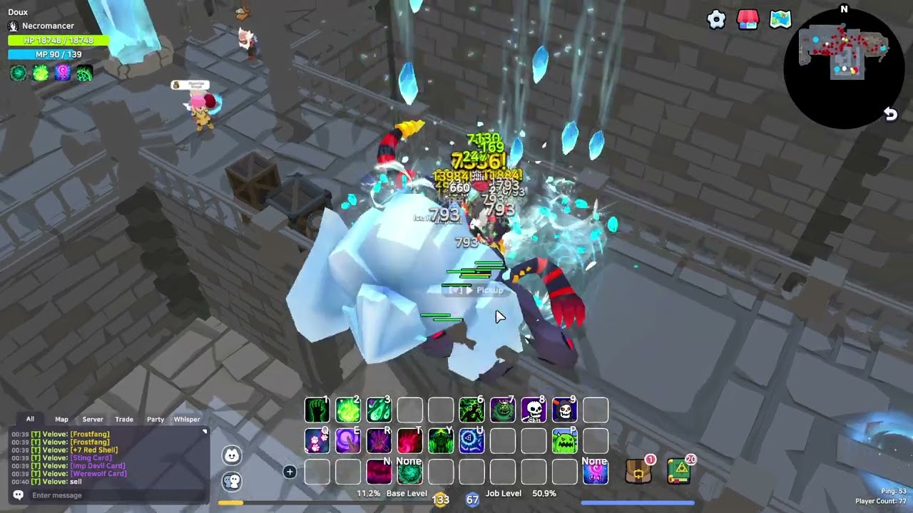 Spiritvale - Summoner + Spineshard  strong !? +0 = 1.4M - 1.8M