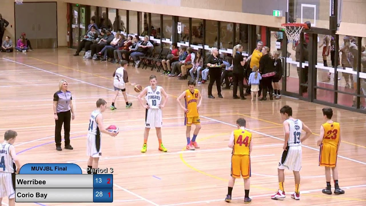 MUVJBL Regional u14B Grand Final  Werribee vs. Corio Bay 12 September 2015