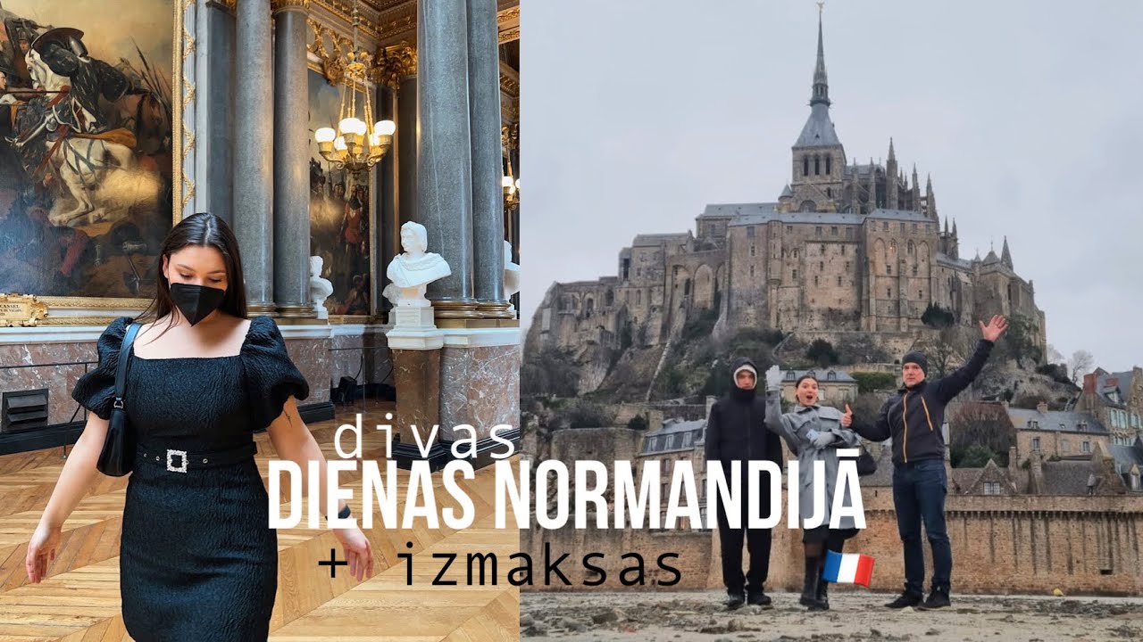 noīrejām mašīnu un braucam prom no Parīzes | Versaļa & Normandija